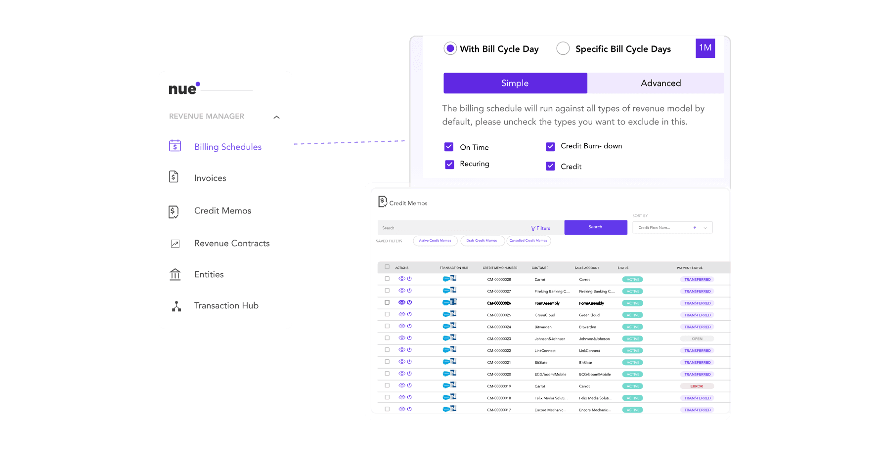 Finance: Unify Billing