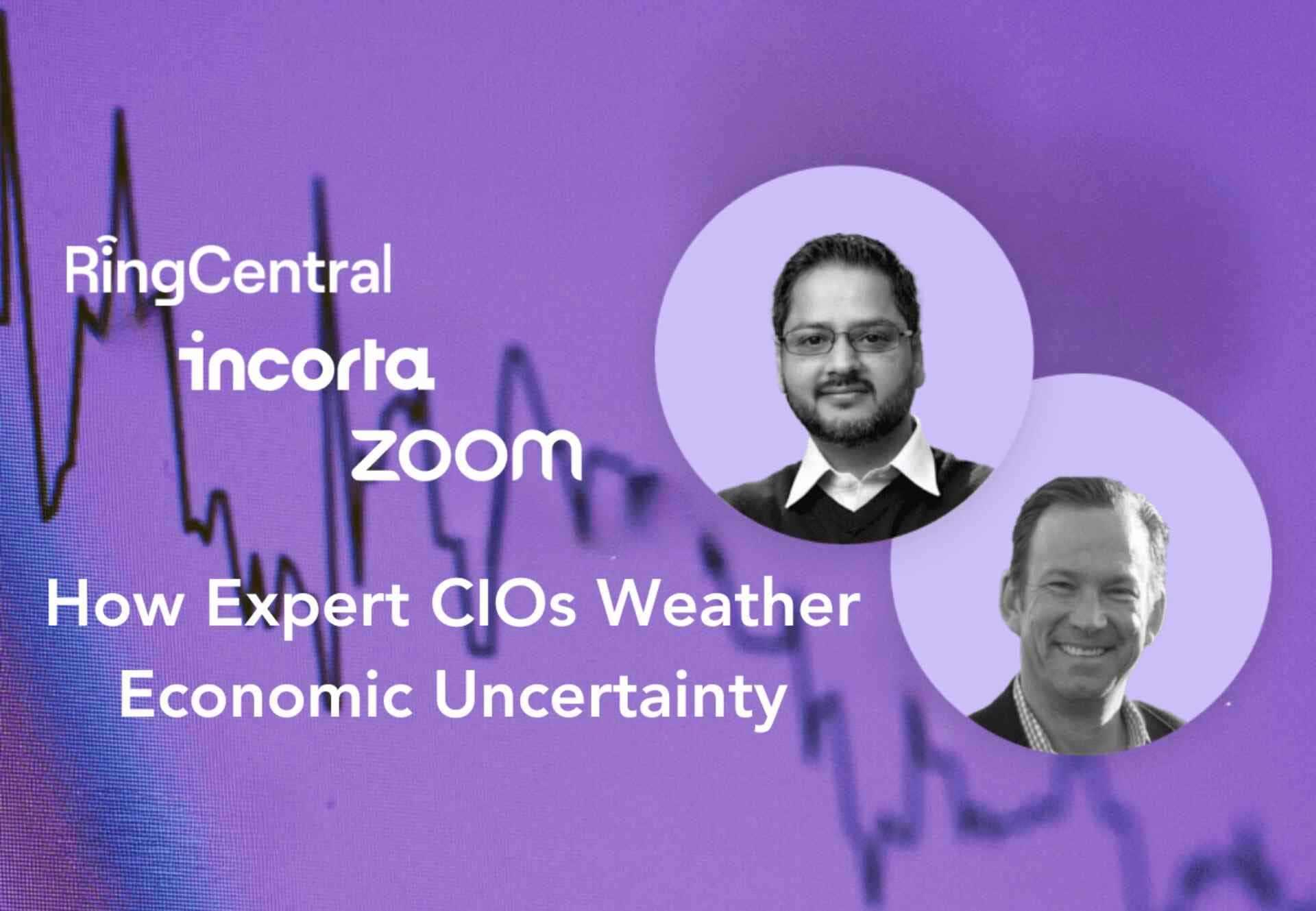 An image of Brian Keare and Sunil Madan from the CIO strategy master class