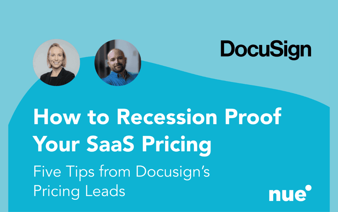 "How to Recession Proof Your SaaS Pricing."