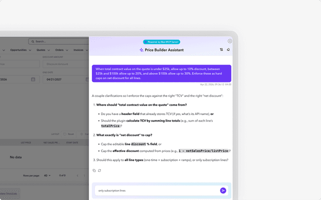 Dynamic Quotation Dynamic quotes for subscriptions, usage, add‑ons, and credits | Nue CPQ