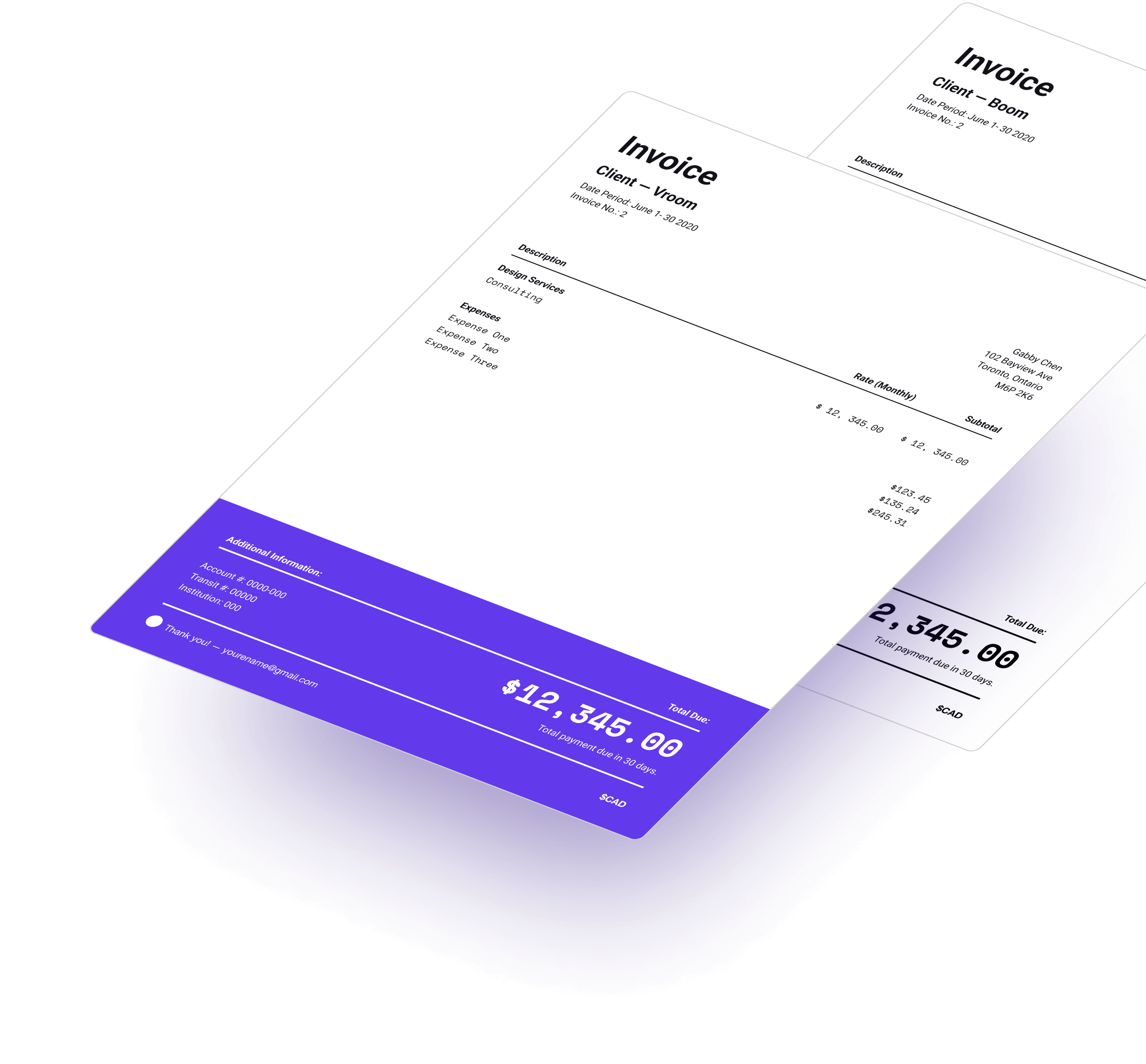 invoice
