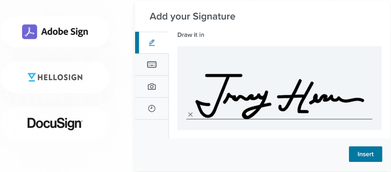 Automate signing