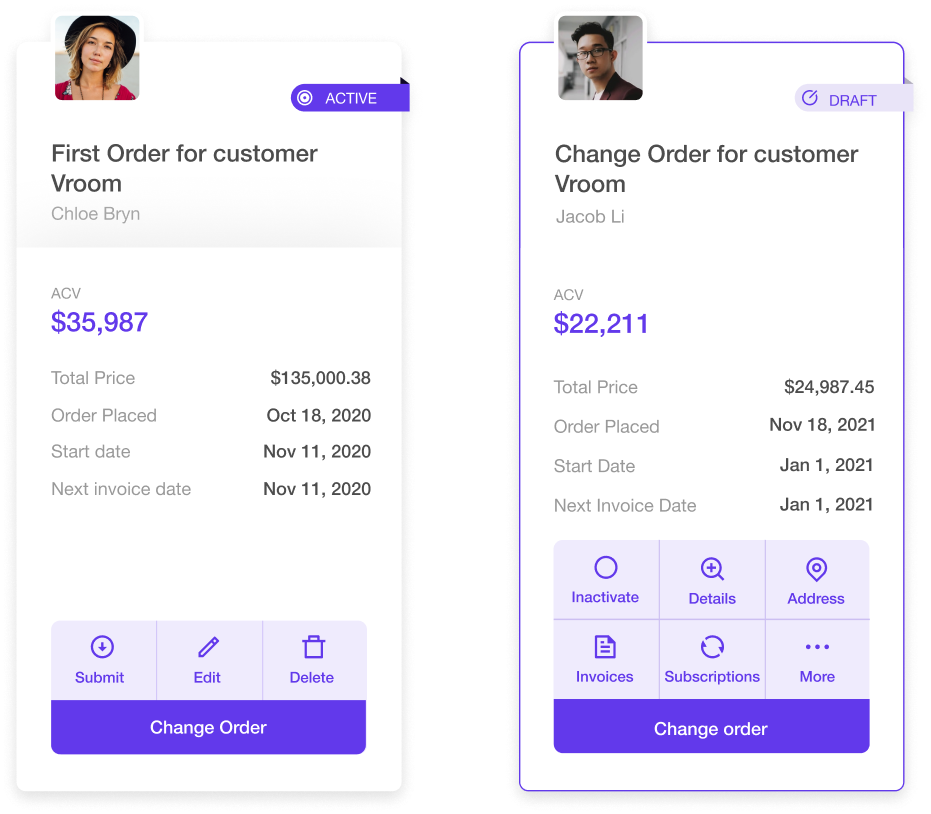 Manage customers